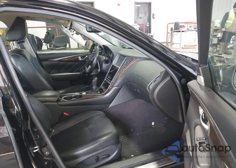 2018 Infiniti Q50 3.0T Luxe z USA, uszkodzony, nr VIN JN1EV7AR7JM434023